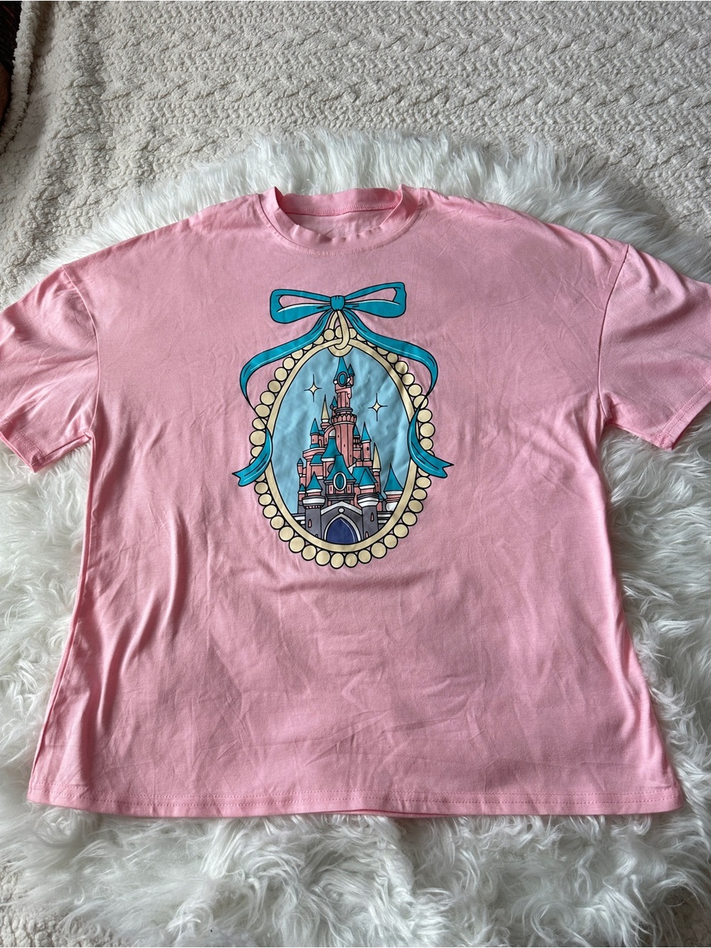 Pink Castle Graphic Tee